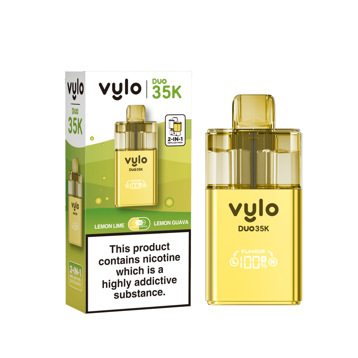 Vylo - Vylo Duo 35k Prefilled 2 in 1 Pod Vape (BOX OF 5) - The No1 Plug