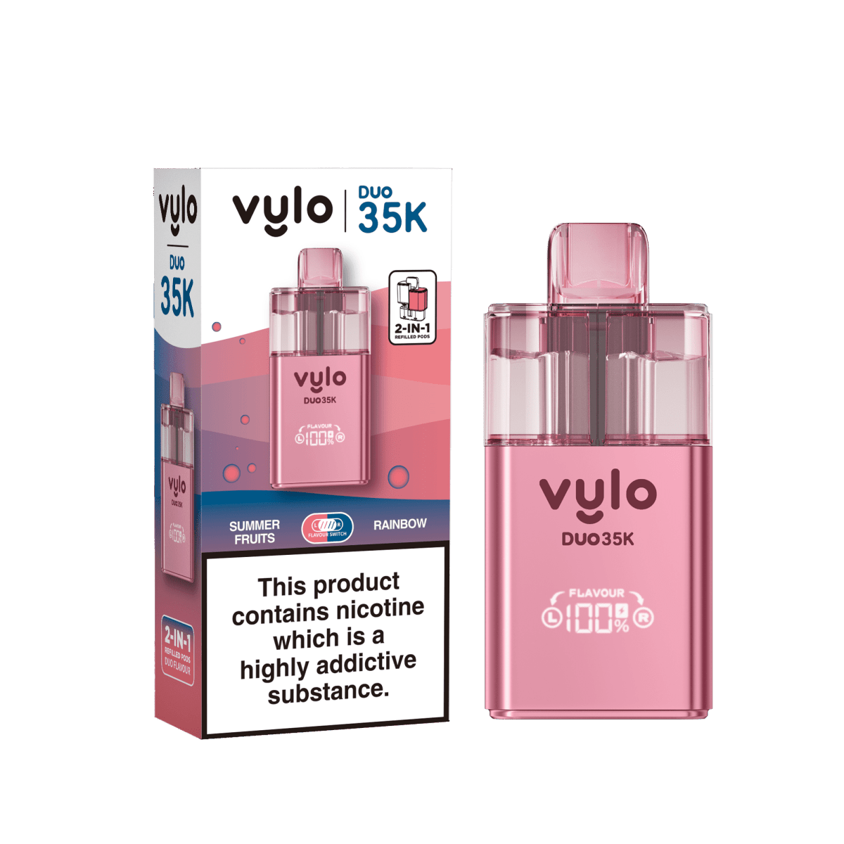 Vylo - Vylo Duo 35k Prefilled 2 in 1 Pod Vape (BOX OF 5) - The No1 Plug
