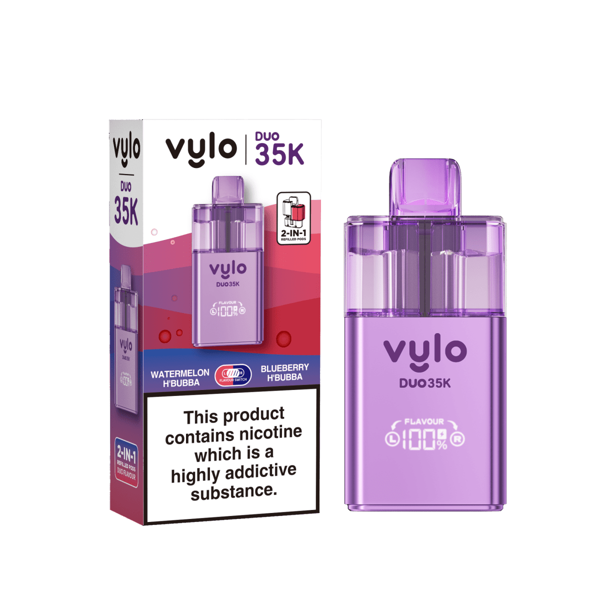 Vylo - Vylo Duo 35k Prefilled 2 in 1 Pod Vape (BOX OF 5) - The No1 Plug