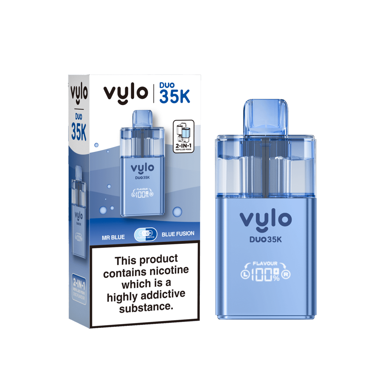 Vylo - Vylo Duo 35k Prefilled 2 in 1 Pod Vape (BOX OF 5) - The No1 Plug