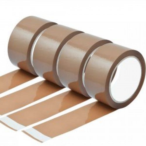 The No1 Plug - 72 Rolls Brown Packing Tape - theno1plugshop