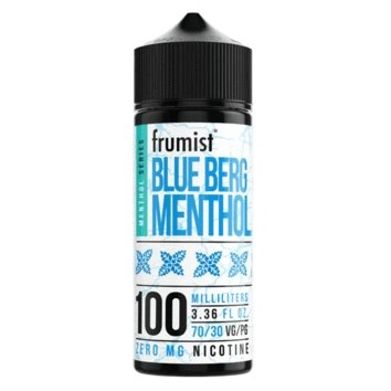 Blue Berg - Frumist Menthol 100ML Shortfill - theno1plugshop