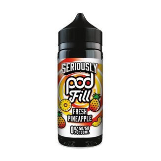 Doozy Vape Co - Seriously Pod Fill 100ml E-liquids -Fresh pineapple