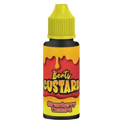 Bert Custard - Bert Custard 100ml Shortfill - theno1plugshop