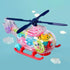 theno1plugshop - Colourful Mechanical Gear Helicopter Toy - theno1plugshop