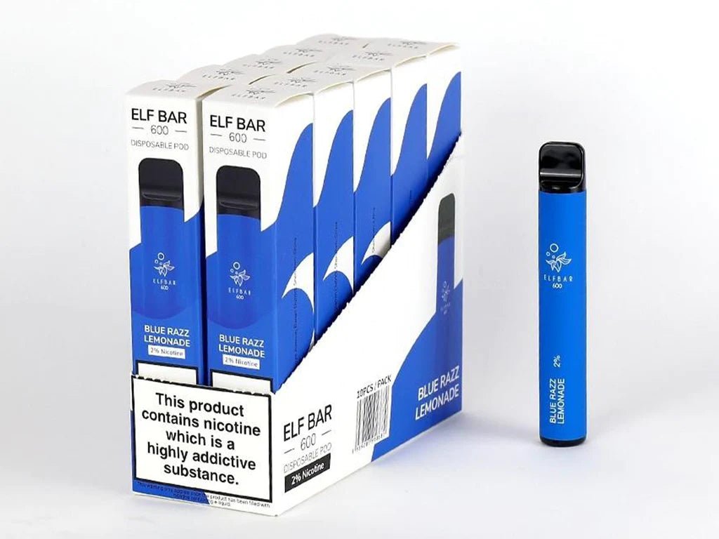 ELF BAR - Elf Bar 600 Puffs Disposable Vape Pods Pack of 10 - theno1plugshop