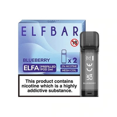 ELF BAR - Elf Bar Elfa Replacement Pods Box of 10 - theno1plugshop