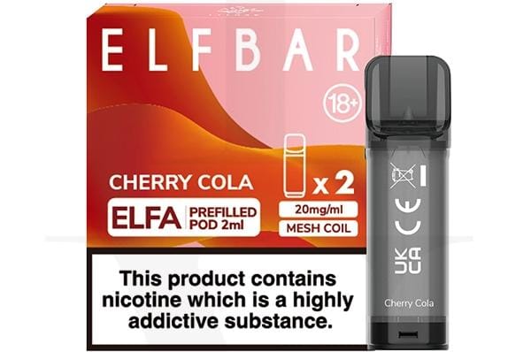 ELF BAR - Elf Bar Elfa Replacement Pods Box of 10 - theno1plugshop