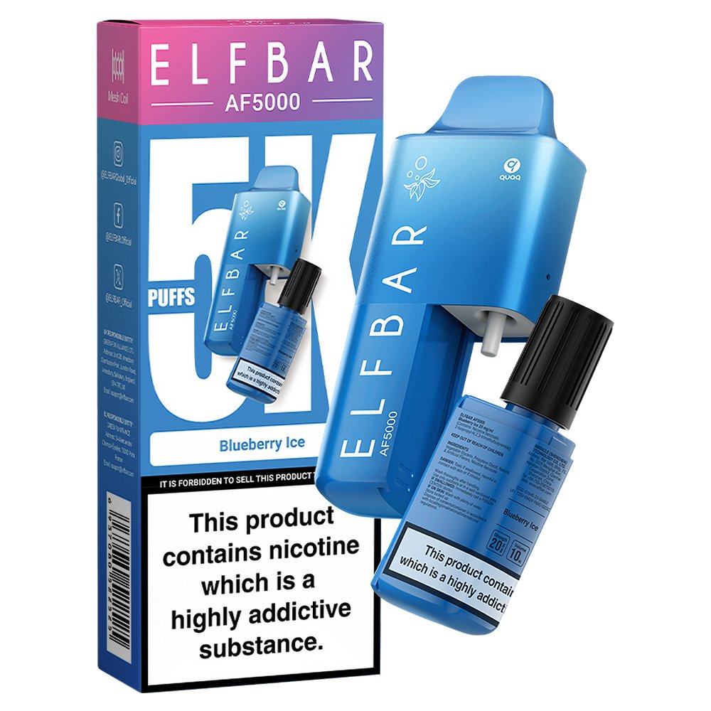 Elfbar - Elfbar AF5000 Puffs Disposable Vape Device - theno1plugshop