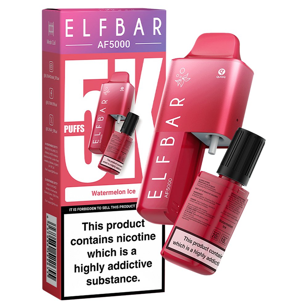 Elfbar - Elfbar AF5000 Puffs Disposable Vape Device - theno1plugshop