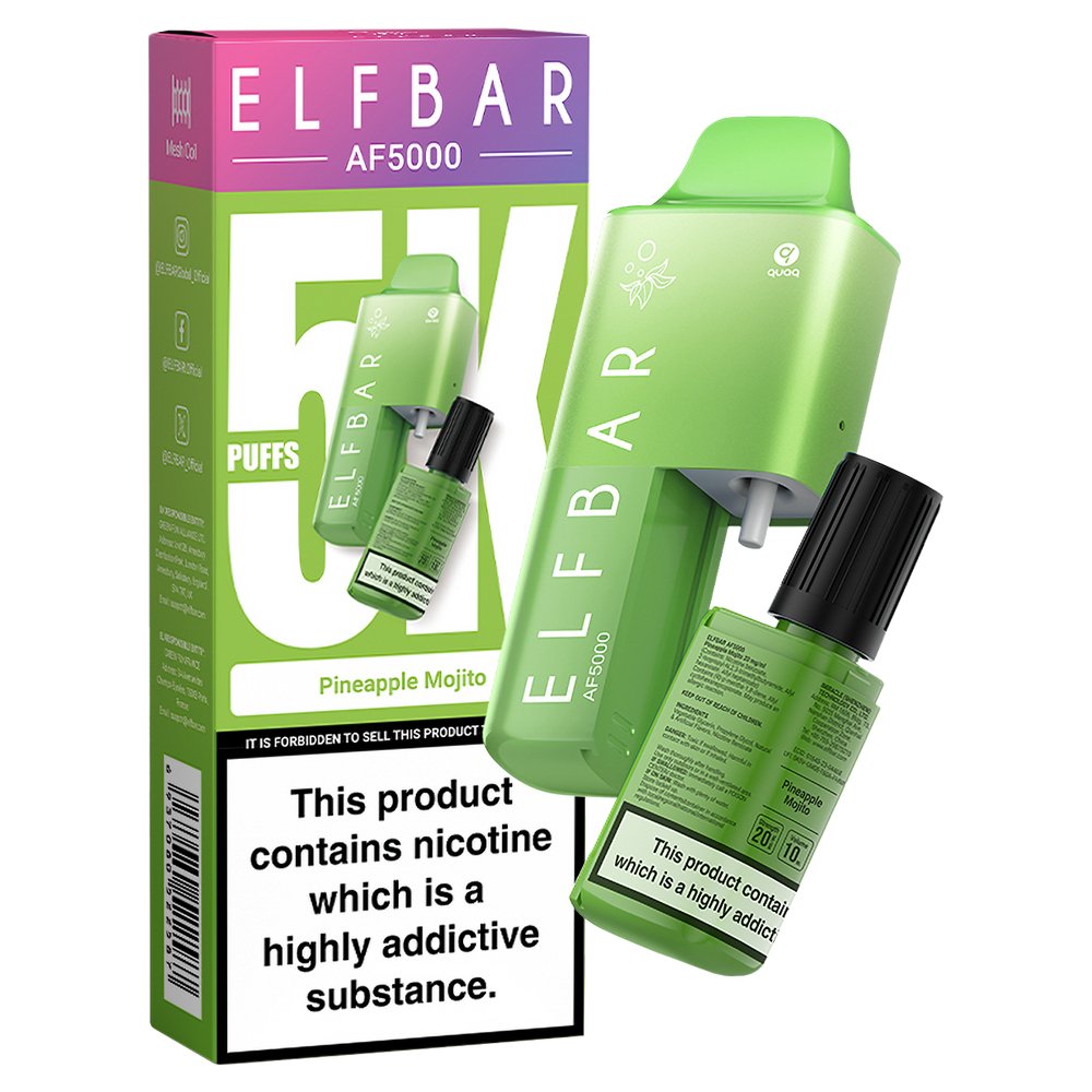 Elf Bar AF5000 Prefilled Vape - Next Day Delivery! Elf Bar AF5000 Prefilled Vape - Next Day Delivery!