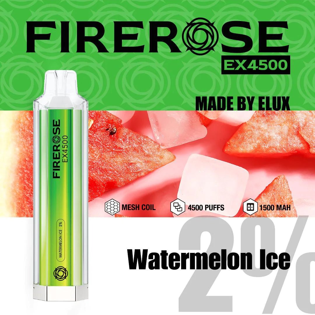 Elux - Elux Firerose EX4500 Disposable Vape Pod - theno1plugshop