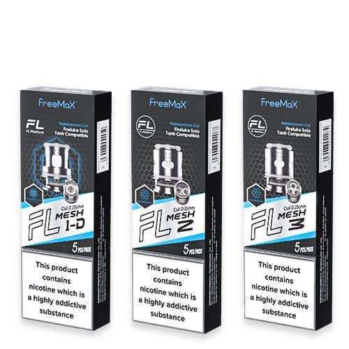 Freemax - Freemax FL Mesh Replacement Coils - Pack of 5 - theno1plugshop