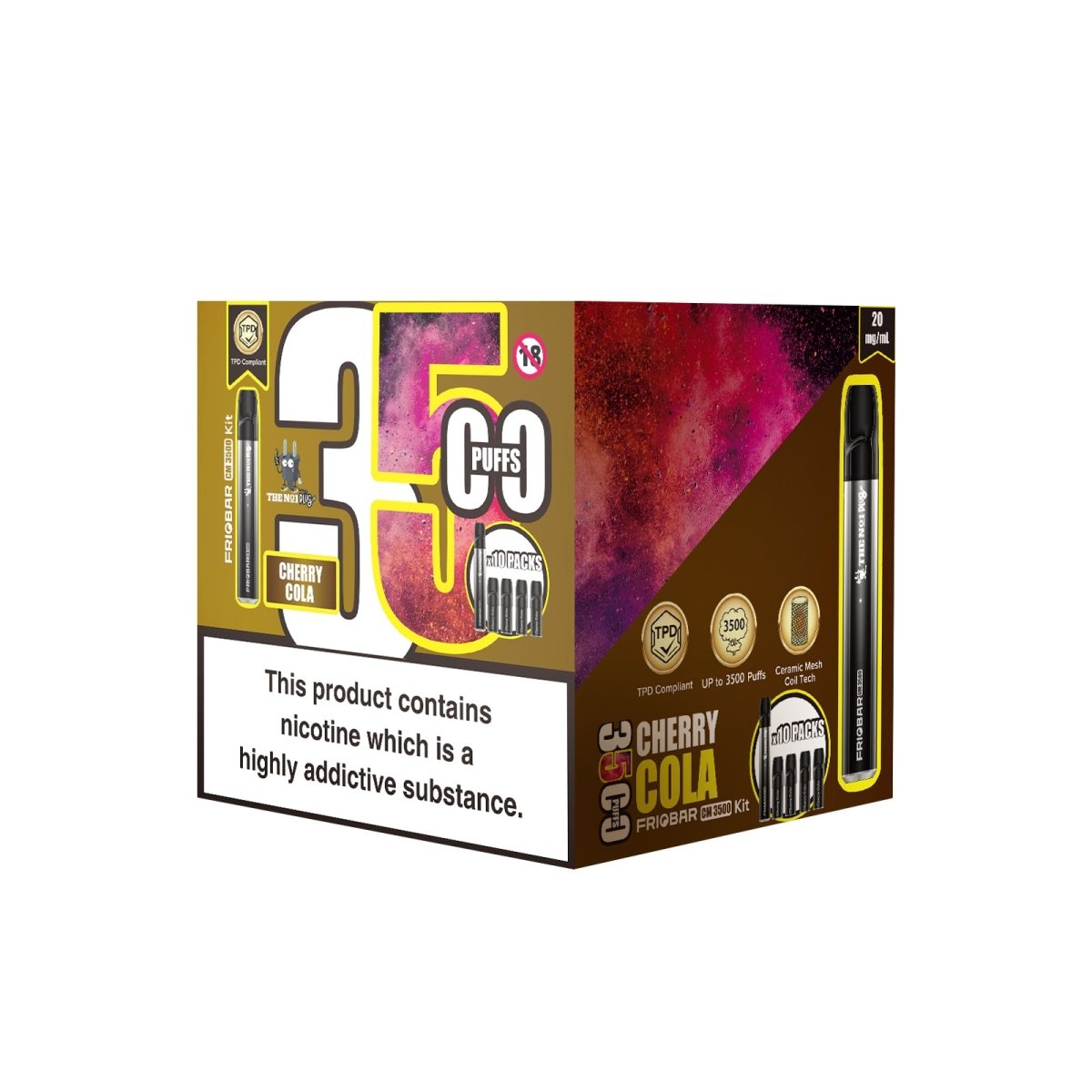Freemax Friobar 3500 Puffs Pod Sytem Kit | Pack of 10 | theno1plugshop The No1 Plug Freemax Friobar 3500 Puffs Pod Sytem Kit | Pack of 10 | theno1plugshop The No1 Plug