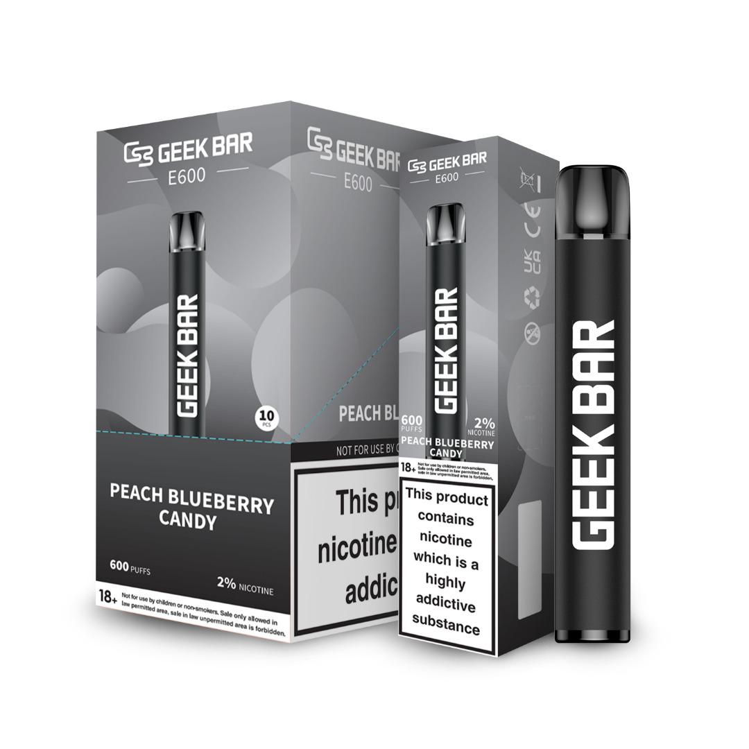 Geek Bar - Geek Bar E600 Disposable Vape Pod Box of 10 - theno1plugshop