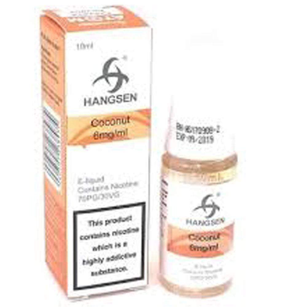 Hangsen - Hangsen - Coconut - 10ml (Pack of 10) - theno1plugshop