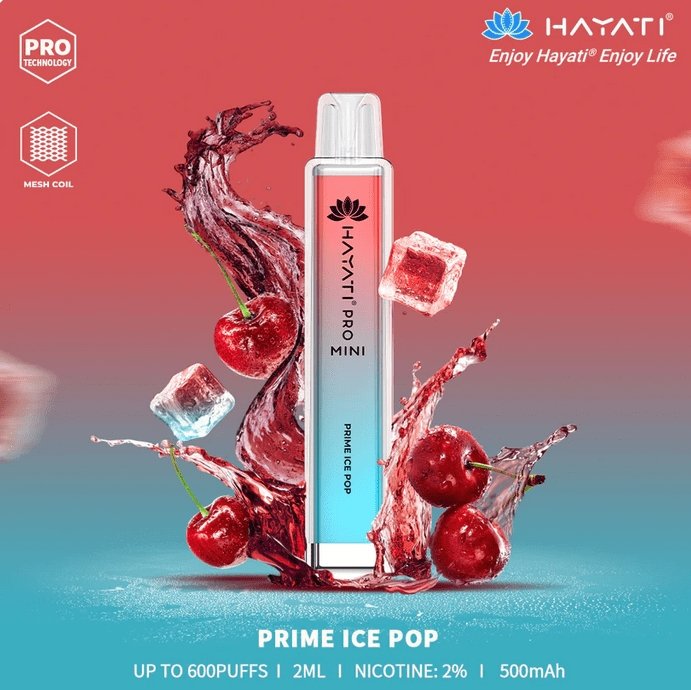 Hayati - Hayati Mini Pro 600 Disposable Vape Puff Pod Box of 10 - theno1plugshop
