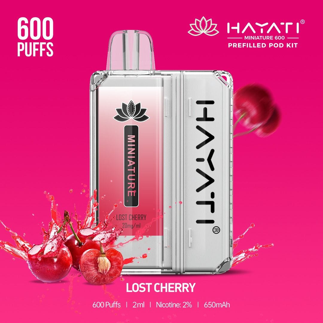Hayati - Hayati Miniature 600 Prefilled Pod Kit Box of 5 - theno1plugshop