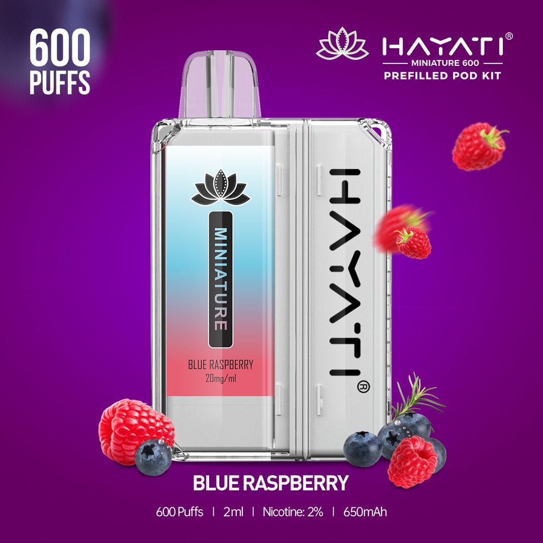 Hayati - Hayati Miniature 600 Prefilled Pod Kit - theno1plugshop