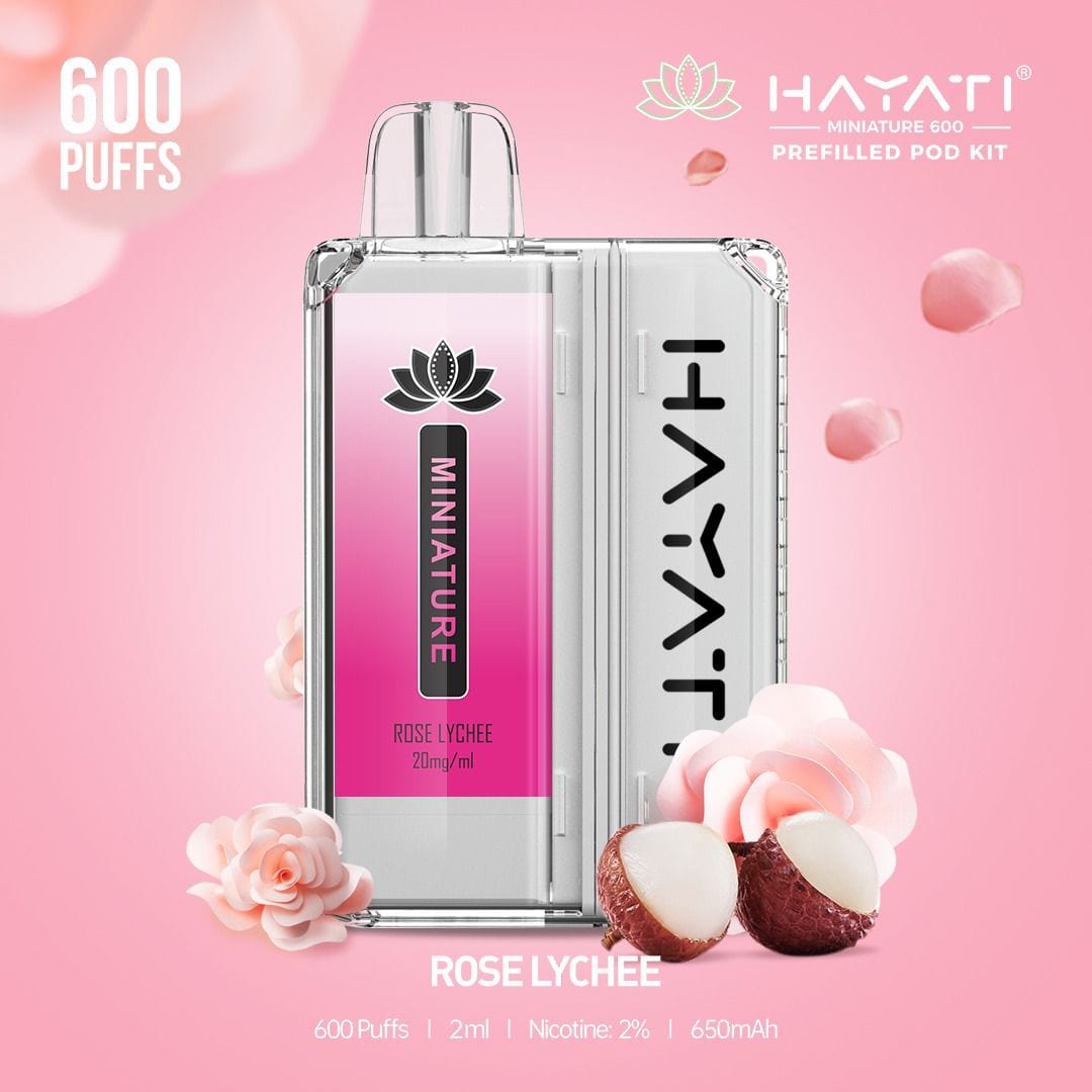 Hayati - Hayati Miniature 600 Prefilled Pod Kit - theno1plugshop