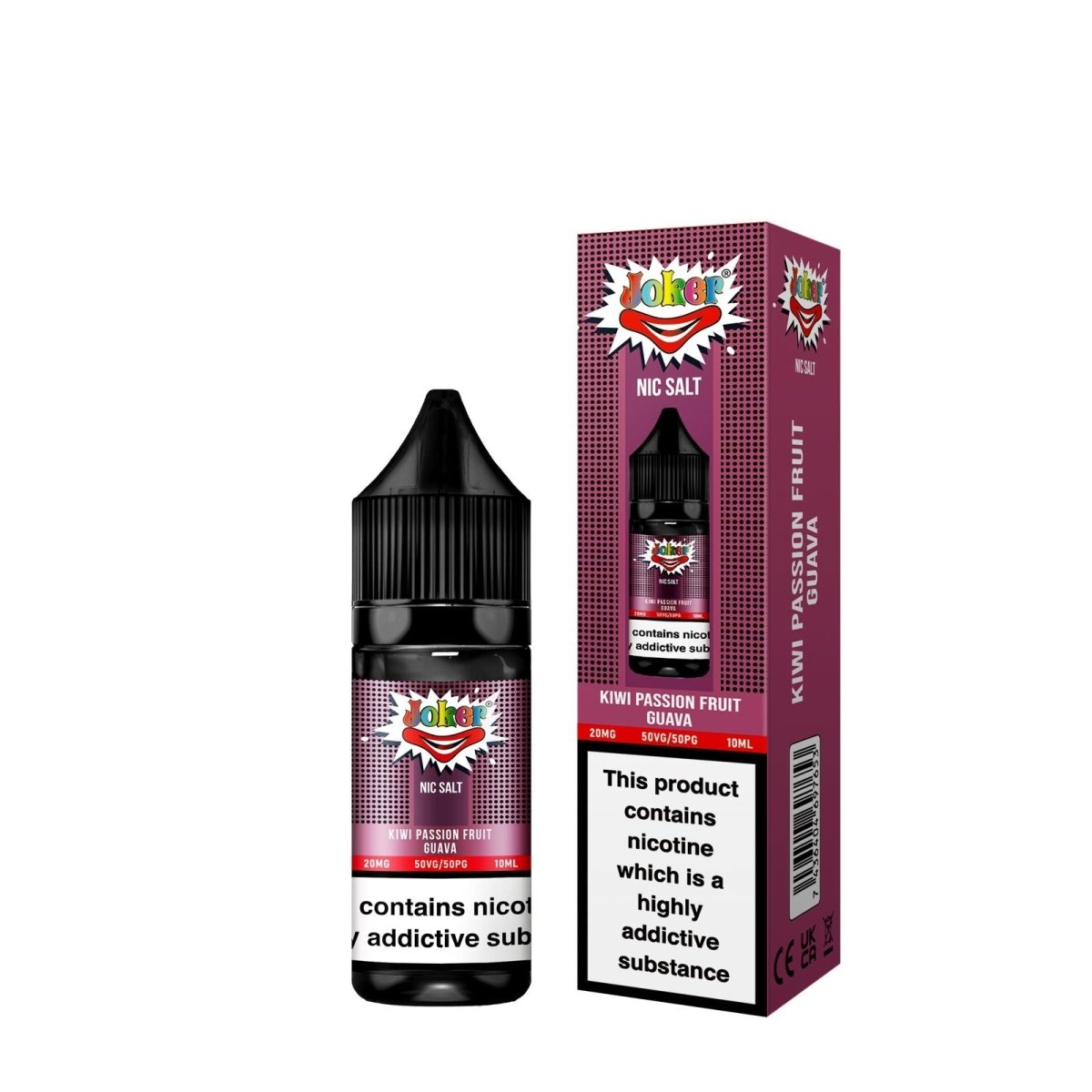 Joker - Joker Nic Salt 10ml E-liquids - Box of 10 - theno1plugshop