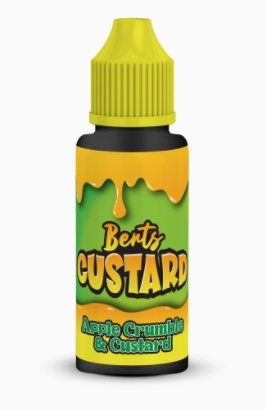 Kingston - Kingston Berts Custard 100ML Shortfill - theno1plugshop