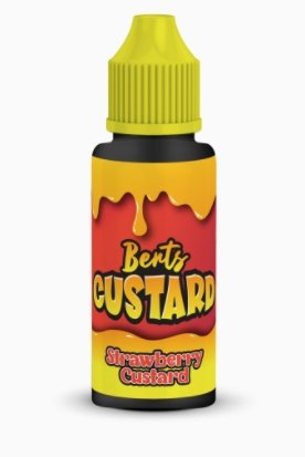 Kingston - Kingston Berts Custard 100ML Shortfill - theno1plugshop