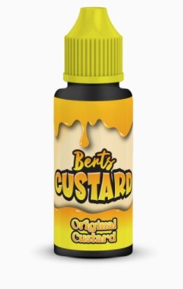 Kingston - Kingston Berts Custard 100ML Shortfill - theno1plugshop