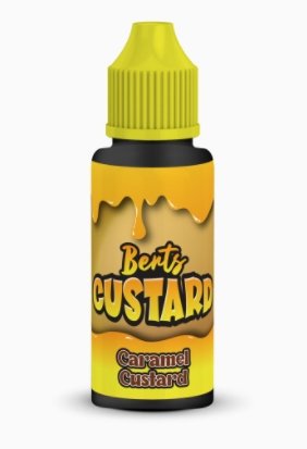 Kingston - Kingston Berts Custard 100ML Shortfill - theno1plugshop