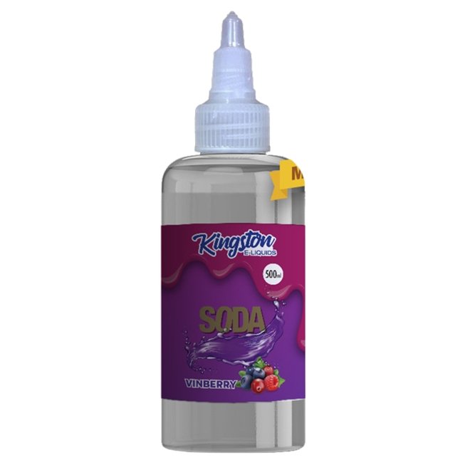 Kingston - Kingston E-liquids Soda 500ml Shortfill - theno1plugshop