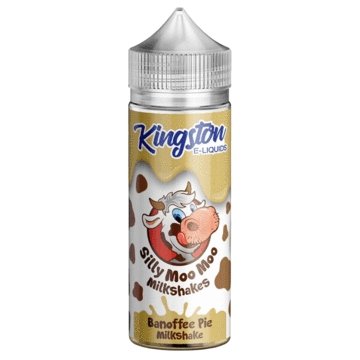 Kingston - Kingston Silly Moo Moo Milkshakes 100ML Shortfill - theno1plugshop