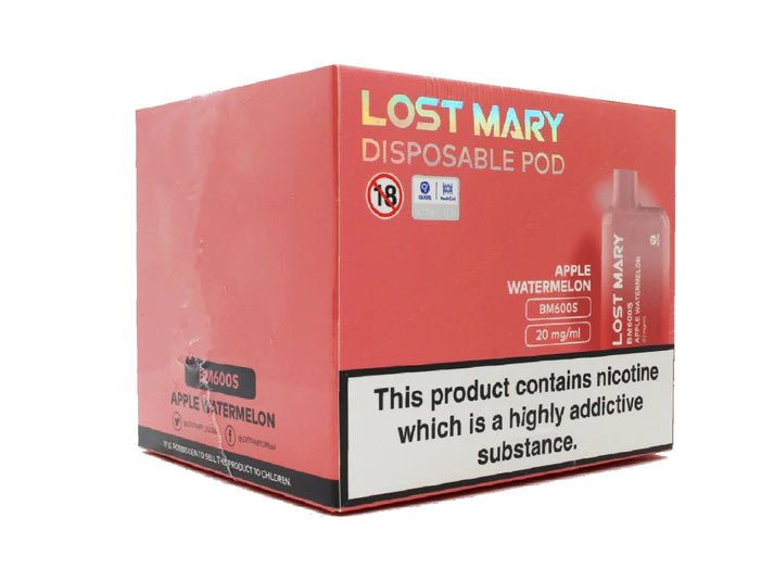 Lost Mary - Lost Mary BM600S Disposable Vape Pod (BOX OF 10) - theno1plugshop