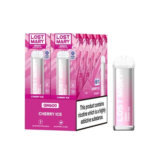 Lost Mary - Lost Mary QM600 Disposable Vape Pod Box of 10 - theno1plugshop