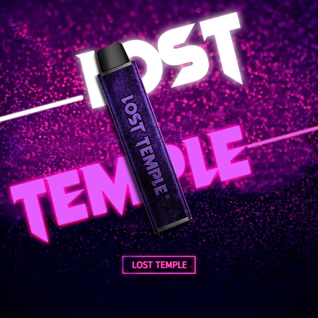 Lost Temple - Lost Temple Disposable Vape Kit & 2 Free Replacement Pods - theno1plugshop