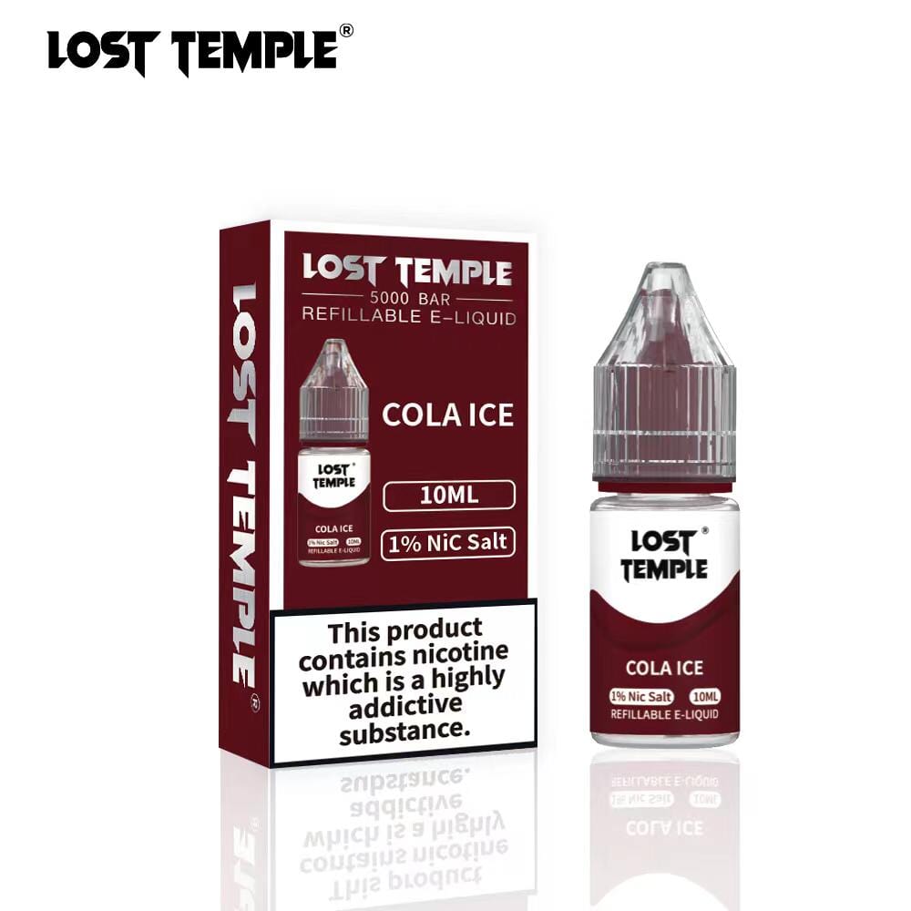 Lost Temple - Lost Temple Nic Salts 10ml - Box of 10 - theno1plugshop