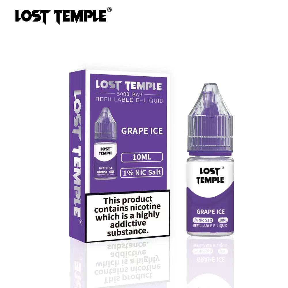 Lost Temple - Lost Temple Nic Salts 10ml - Box of 10 - theno1plugshop