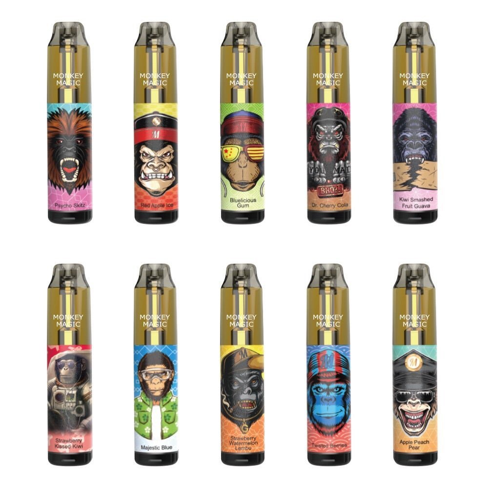 Monkey Magic 7500 Puffs Prefilled Pod Vape Kits- theno1plugshop Monkey Magic 7500 Puffs Prefilled Pod Vape Kits- theno1plugshop