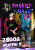 TasteFog - Monkey Magic 7500 Puffs Disposable Vape Pod - theno1plugshop
