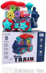 theno1plugshop - Multicolour Gearwheel Train With Lights & Sound - theno1plugshop