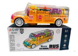 theno1plugshop - Multicolour Musical School Bus Toy - theno1plugshop