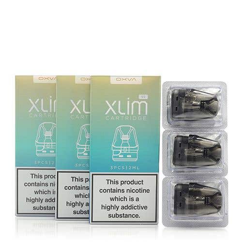 OXVA - Oxva Xlim V2 Replacement Pod Cartridges Pack of 10 Packs - 30Pcs - theno1plugshop