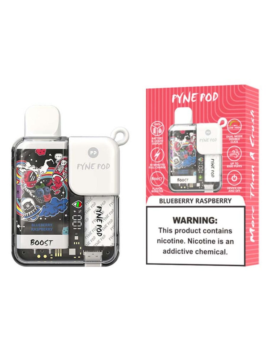 Pyne Pod - Pyne Pod Boost 8500 Disposable Vape Puff Bar Box of 5 - theno1plugshop