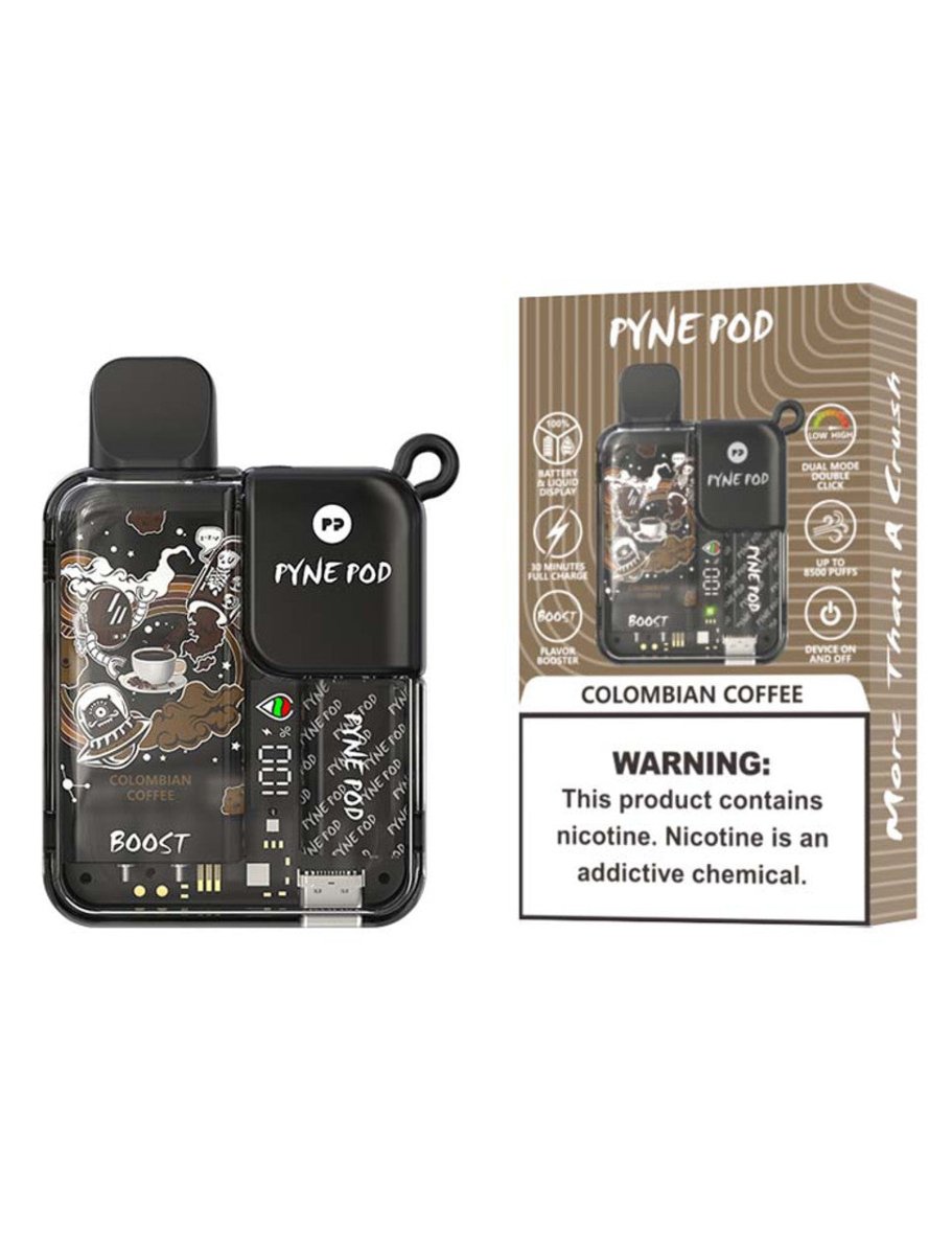 Pyne Pod - Pyne Pod Boost 8500 Disposable Vape Puff Bar Box of 5 - theno1plugshop