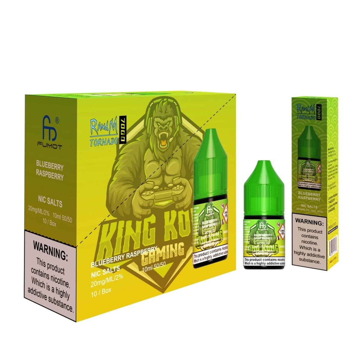 R and M 7000 Nic Salts 10ml E-liquids - (BOX OF 10) - theno1plugshop  The  No1 Plug