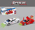 Unbranded - Racing Car With Light And Music, All doors opening - theno1plugshop