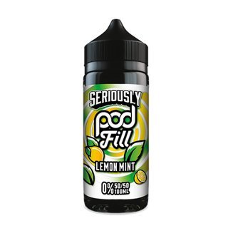 Doozy Vape Co - Seriously Pod Fill 100ml E-liquids - Lemon Mint