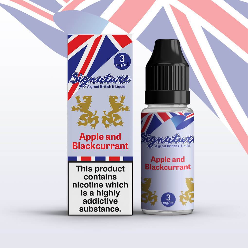 Signature - Signature - Apple And Blackcurrant - 10ml (Pack of 10) - theno1plugshop