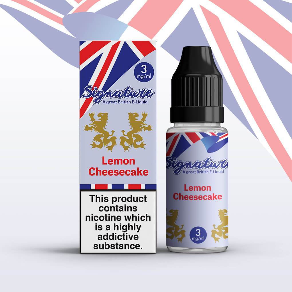 Signature - Signature - Lemon Cheesecake - 10ml (Pack of 10) - theno1plugshop