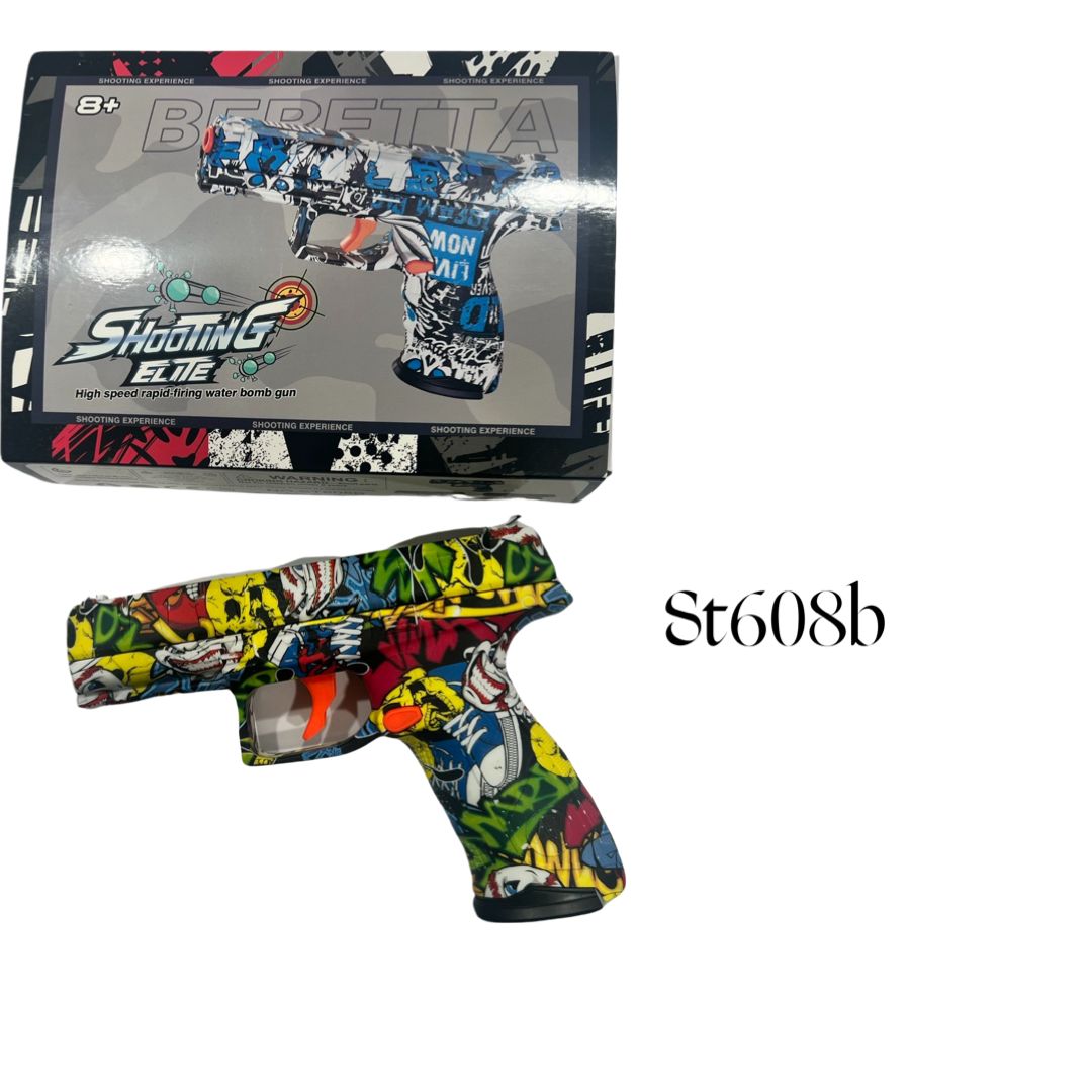 Shooting Elite - ST608B - Gel Bal Blaster Gun Pistol - Pack of 10 - theno1plugshop