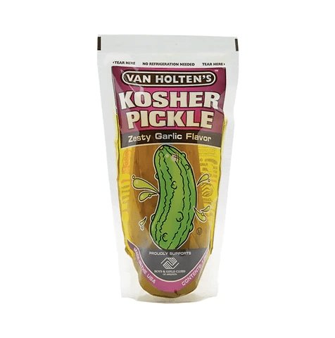 Van Holten's - Van Holten's Pickles - Pickle-In-A-Pouch - Box of 12 - theno1plugshop